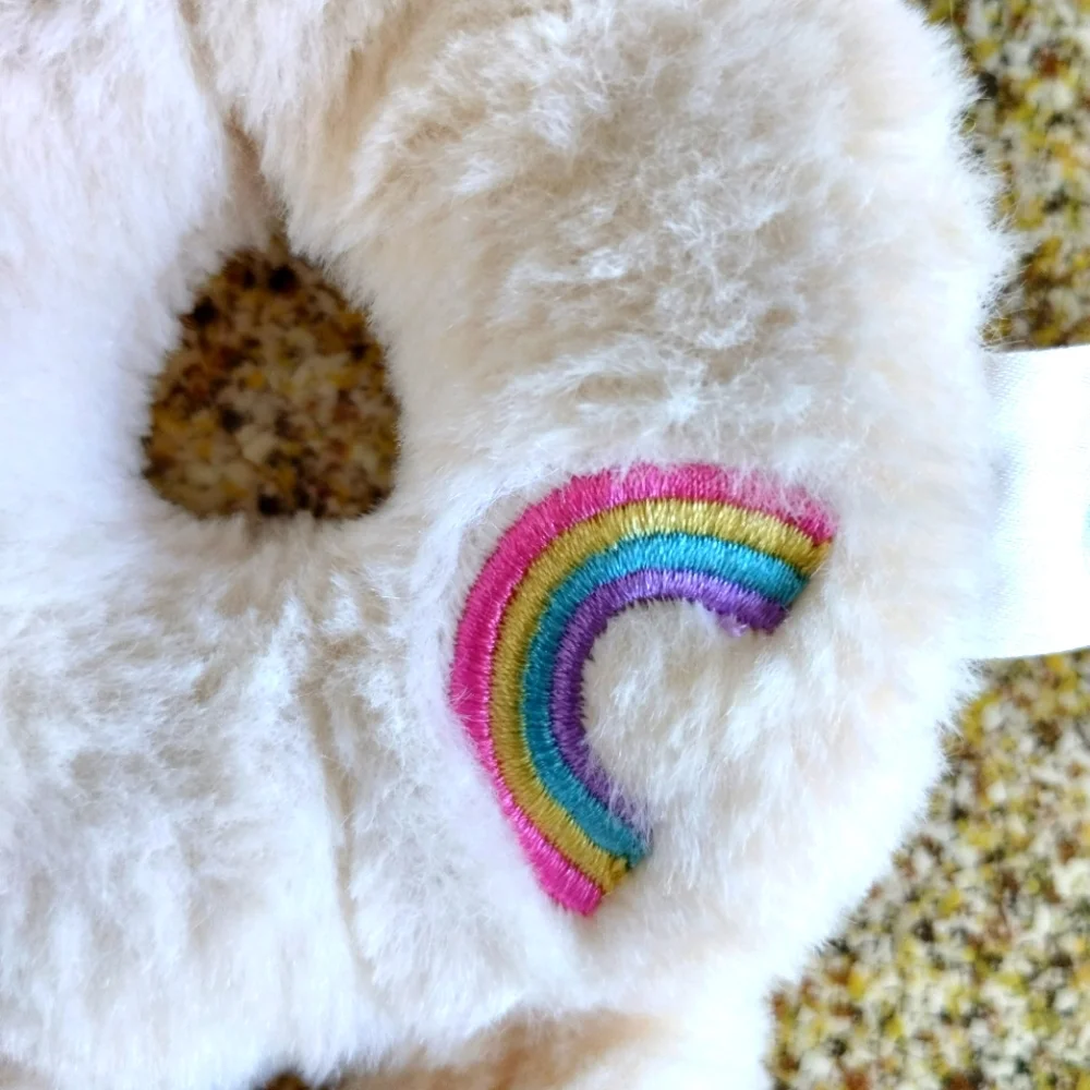 ÷Spark Lovey Security Plush Hand Rattle Unicorn Rainbow Infant Fairy Core Lovey - Picture 10 of 14